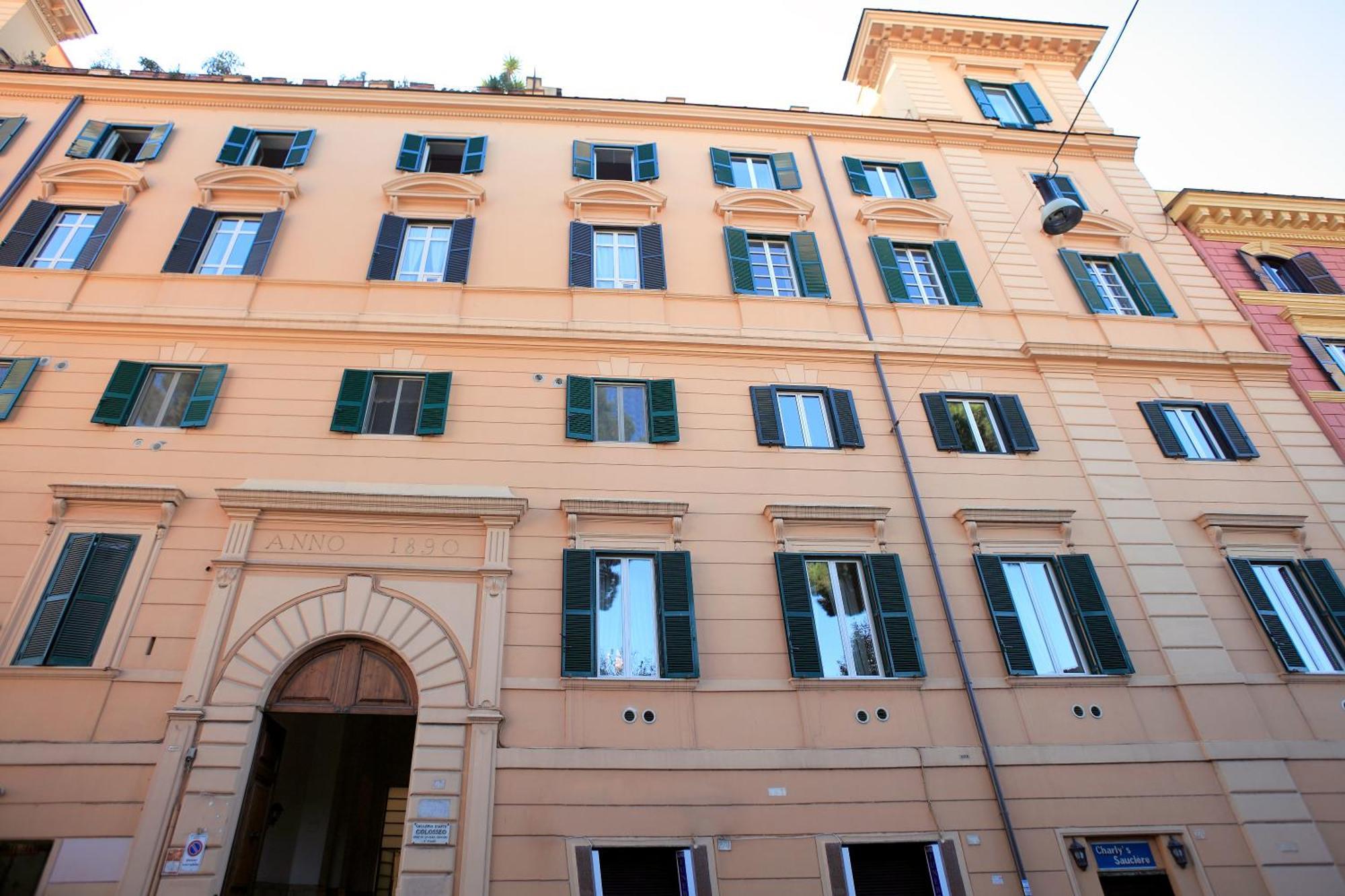 Appartamento D'Epoca Colosseo Art Gallery Roma Dış mekan fotoğraf